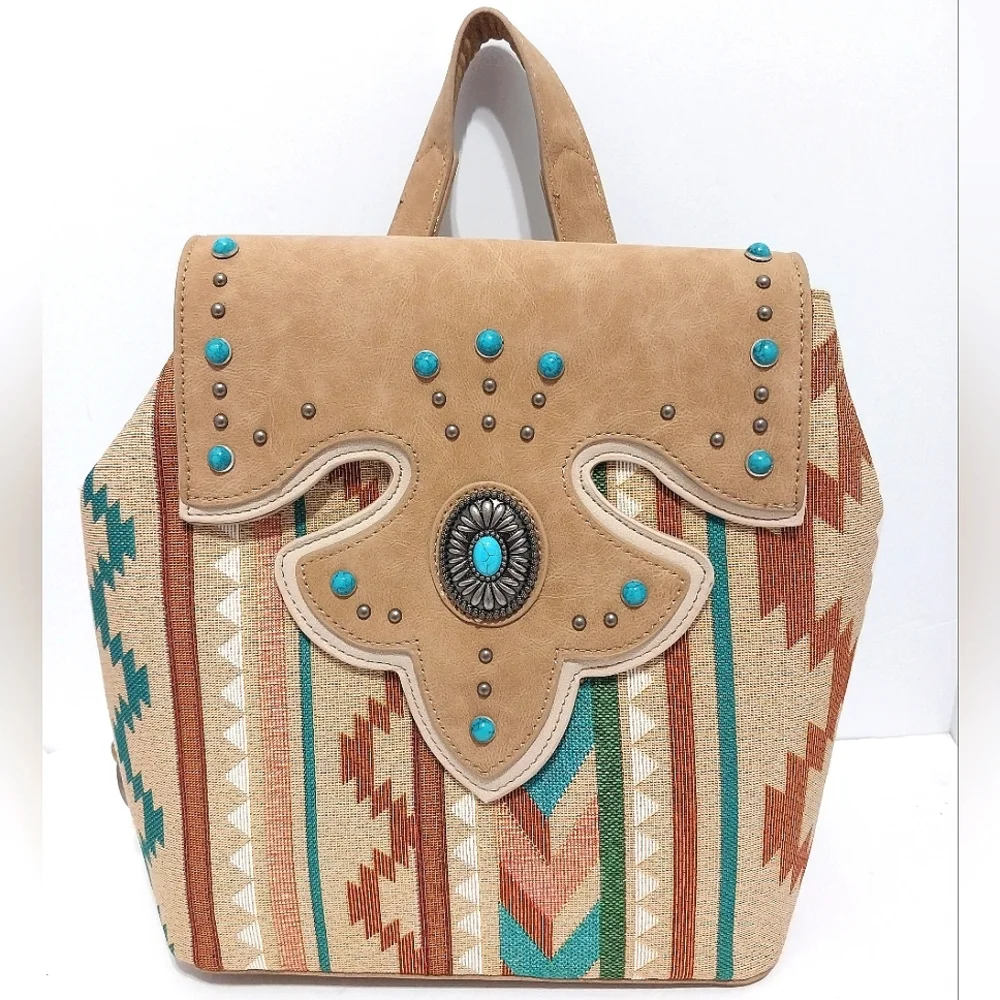 Justin Southwest Backpack,‎ NWT